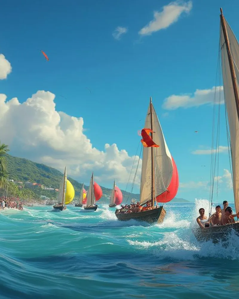 La grande absence des yoles rondes de Martinique à Trinité cette année